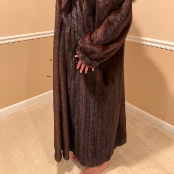 Female Mink Coat with Mink hood